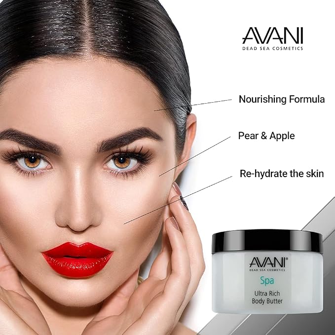 Avani Ultra Rich Body Butter-Dead Sea Salt, Aloe Vera, Vitamin E, Olive - Image 4