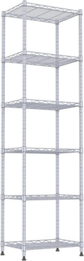 REGILLER 6 Wire Shelving Steel Storage Rack Adjustable Unit Shelves by REGILLER