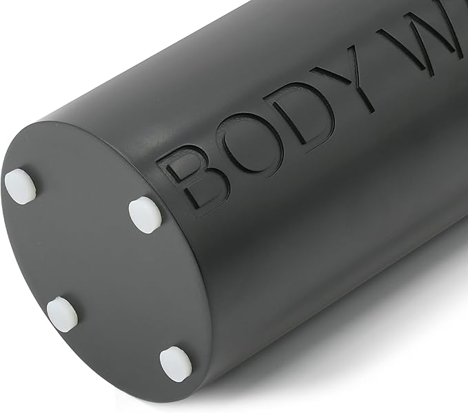 Matte Black Body Wash Dispenser Luxurious Refillable Pump Bottle - Image 3