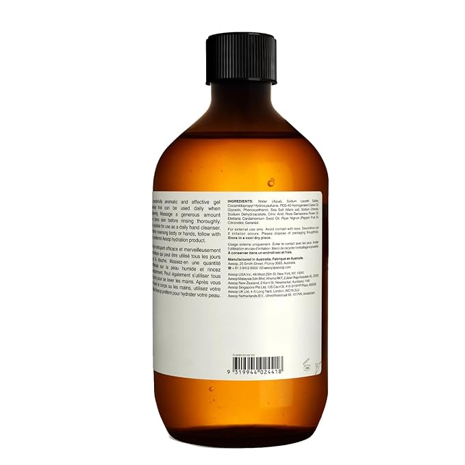 Aesop A Rose By Any Other Name Body Cleanser Refill | Gentle Body Cleanser - Image 7