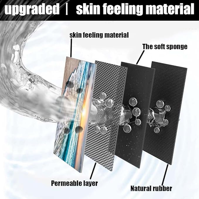 Bath Mat Rug, Sunset on Island Beach Non Slip Quick Dry Super Absorbent Thin - Image 2
