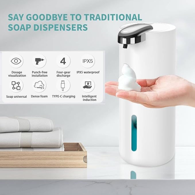 Automatic Touchless Foam Soap Dispenser - Image 3