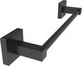Ruacq Hand Towel Holder Towel Ring Black Center to Center 10inch Towel Bars by Ruacq