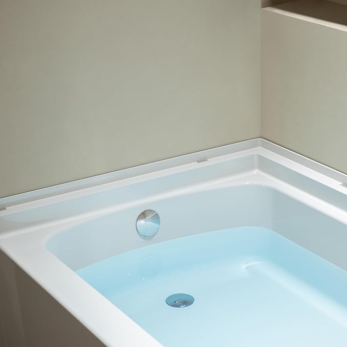 WOODBRIDGE 60” x 32” Alcove Soaking Bathtub in white - Image 10
