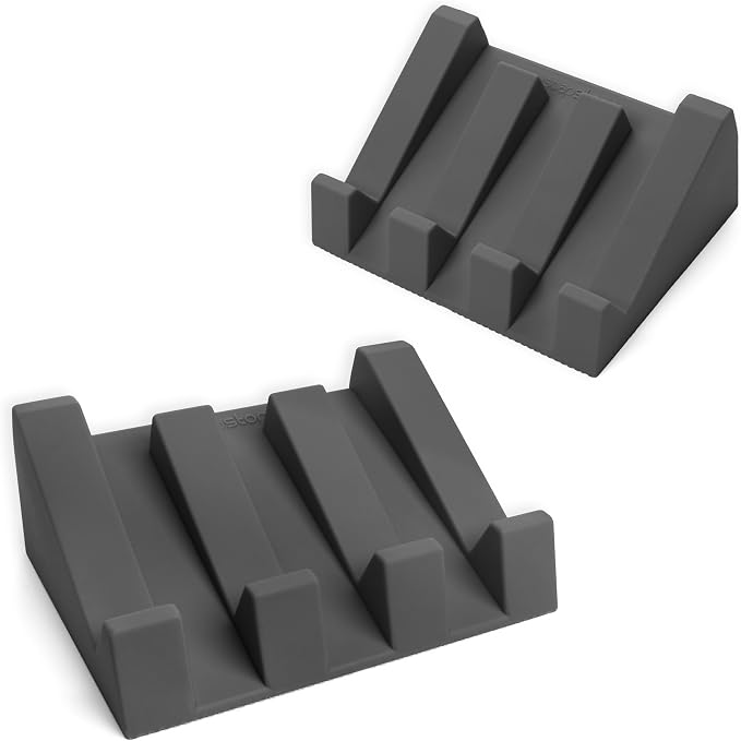Silicone Soap Dish Self Draining Bar Soap Holder by iSoapStone