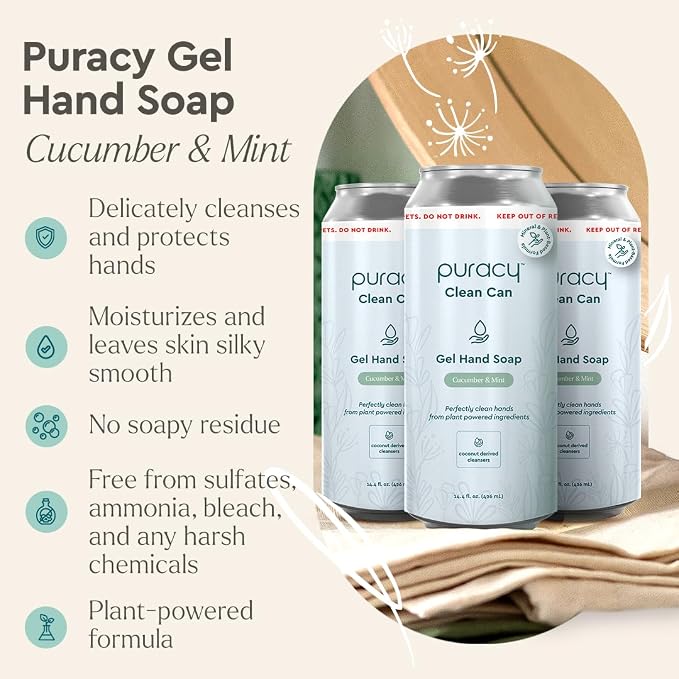Puracy Organic Hand Soap, For the Professional Hand Washers We've All Become - Image 6