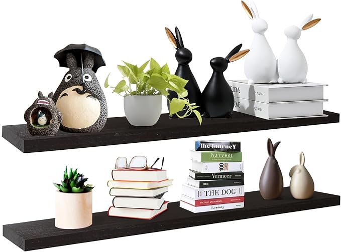 SAUMONIERES Floating Wall Shelves by Saumonieres