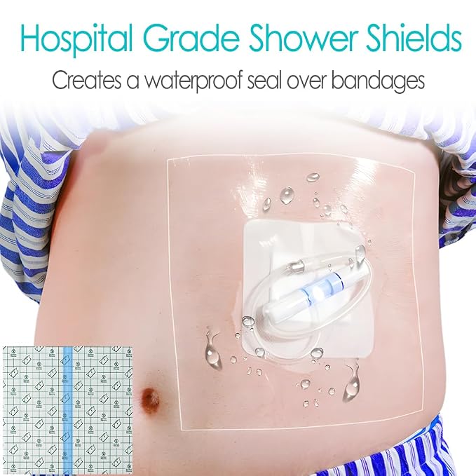 Waterproof Dialysis Catheter Shower Cover Large Coverage Shields - Image 4