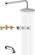 SUMERAIN 3 Handle Shower Faucet Set by SUMERAINFAUCETS