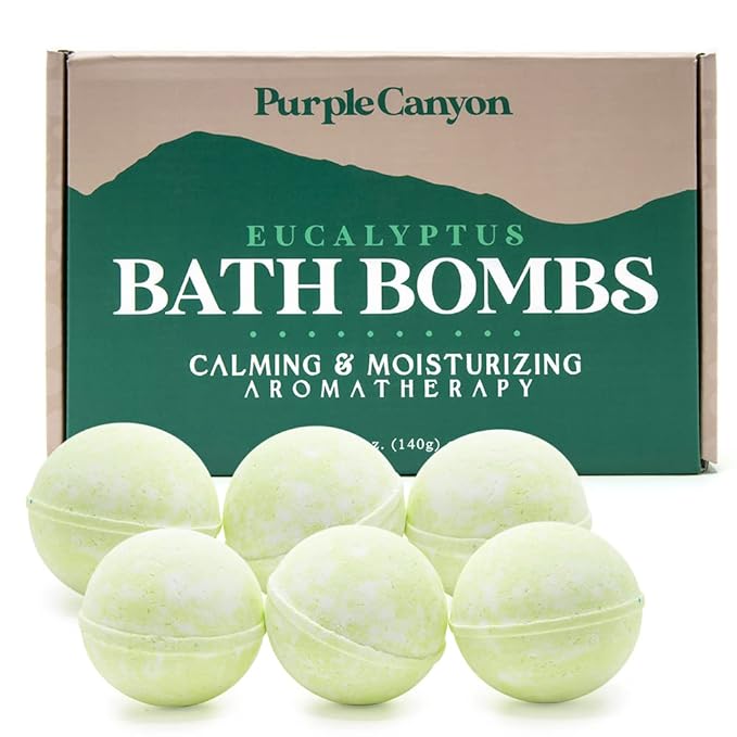 Purple Canyon Eucalyptus Bath Bombs by PurpleCanyon