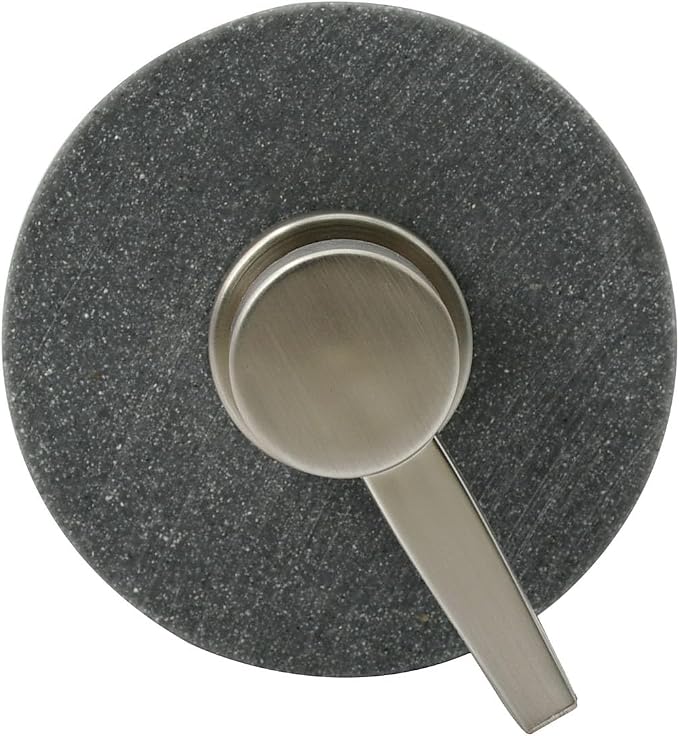 Resin Neutral Gray Sandstone Shampoo Engraved Bottle Refillable Pump Dispenser - Image 9