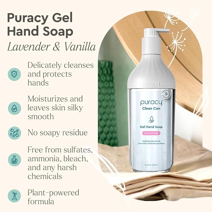 Puracy Gel Hand Soap Clean Can Starter Set - Image 6