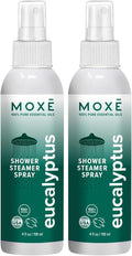 MOXE Eucalyptus Oil Shower Mist, Spa Steam Spray, Certified Natural 100% by MOXE