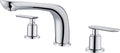 SITGES Classic Bathtub Faucet, 2-Handle Chrome Tub Filler, 3-Hole Widespread by SITGES