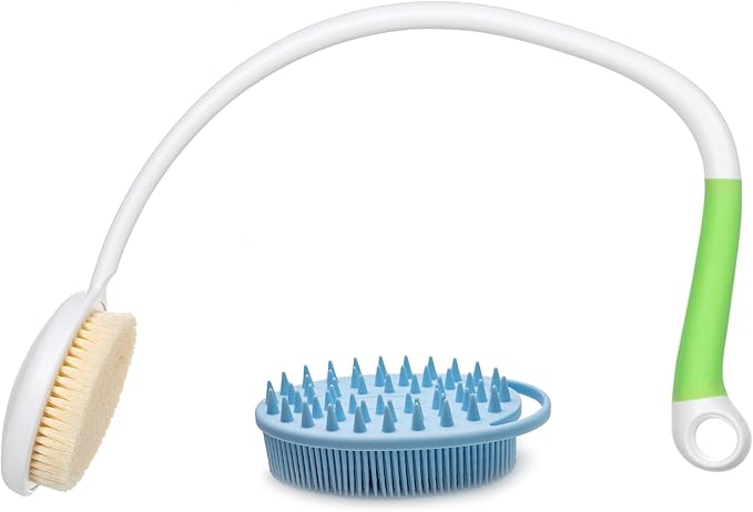 Fanwer 27.5” Back Bath Brush Long Handle by Fanwer