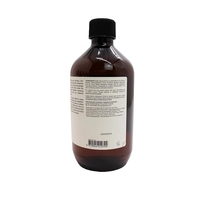 Aesop Geranium Leaf Body Cleanser + Refill | Invigorating Cleansing Gel | - Image 7
