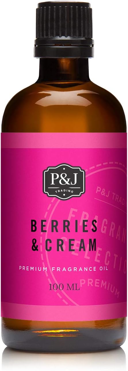 P&J Trading Fragrance Oil | Berries & Cream Oil 100ml by PJTrading