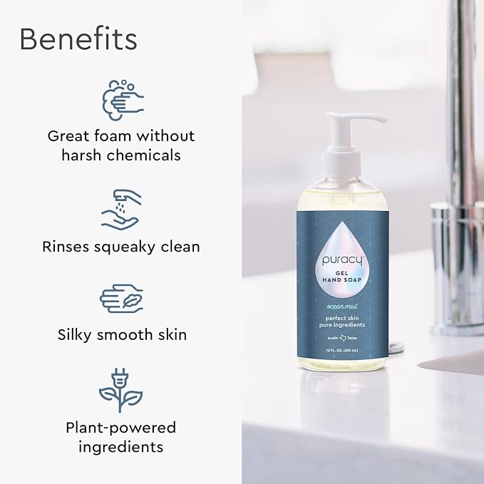 Puracy Organic Hand Soap, For the Professional Hand Washers We've All Become - Image 3