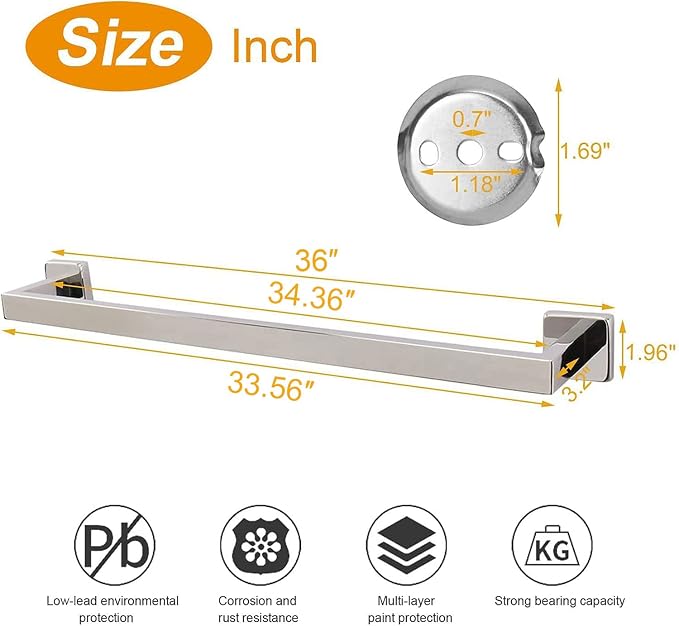 TocTen Bath Towel Rack - Image 2