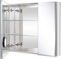 Fundin Bathroom Mirror Medicine Cabinet Aluminum Storage Cabinet 30 x 26 inch by Fundinmedicinecabinet