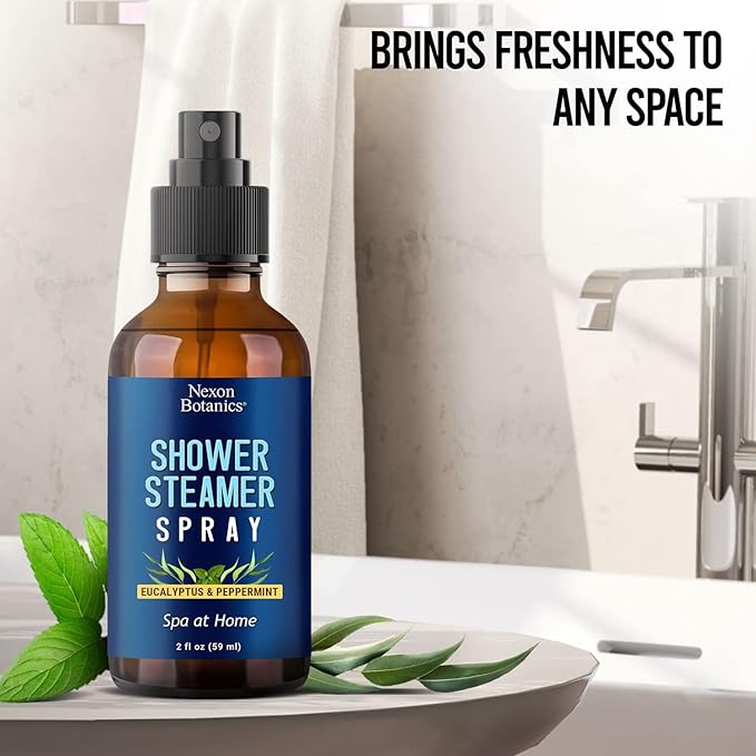 Eucalyptus & Peppermint Shower Steamer Spray 2 fl oz - Image 3