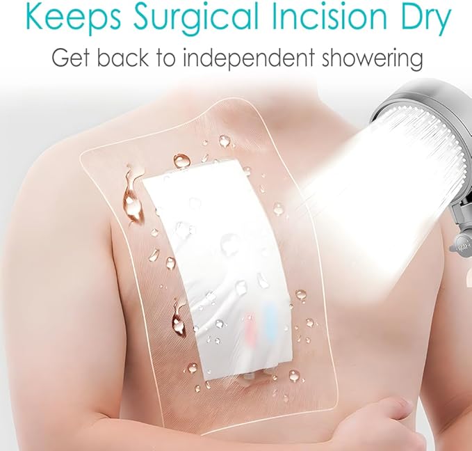 14 Pcs Waterproof Shower Cover 12"x16" - Image 2