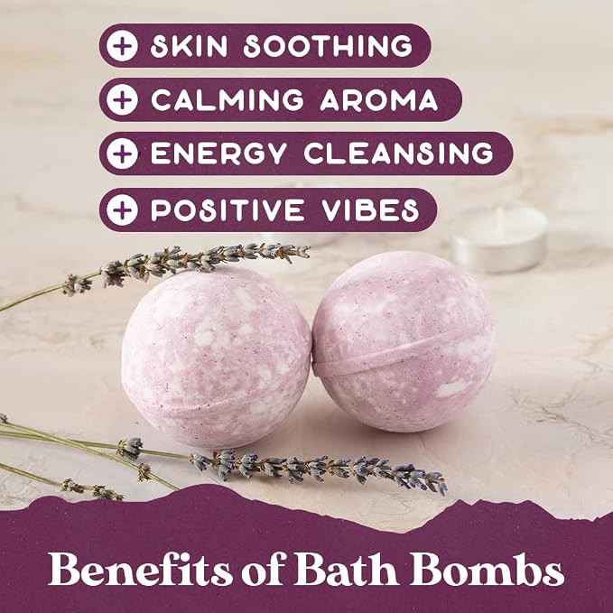 Purple Canyon Lavender Bath Bombs - Image 2