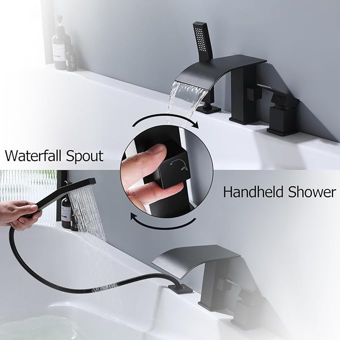 Waterfall Roman Tub Faucet - Image 4