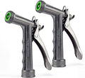 Hose Nozzle 2 Pack, Full Size Pistol Grip Water Nozzle Sprayer by IRRIGLAD
