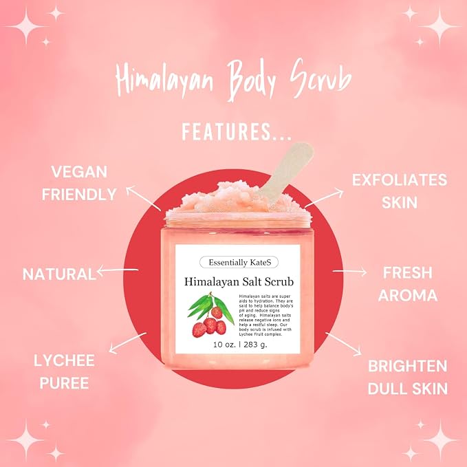 Himalayan Salt Scrub 10 oz - Image 2