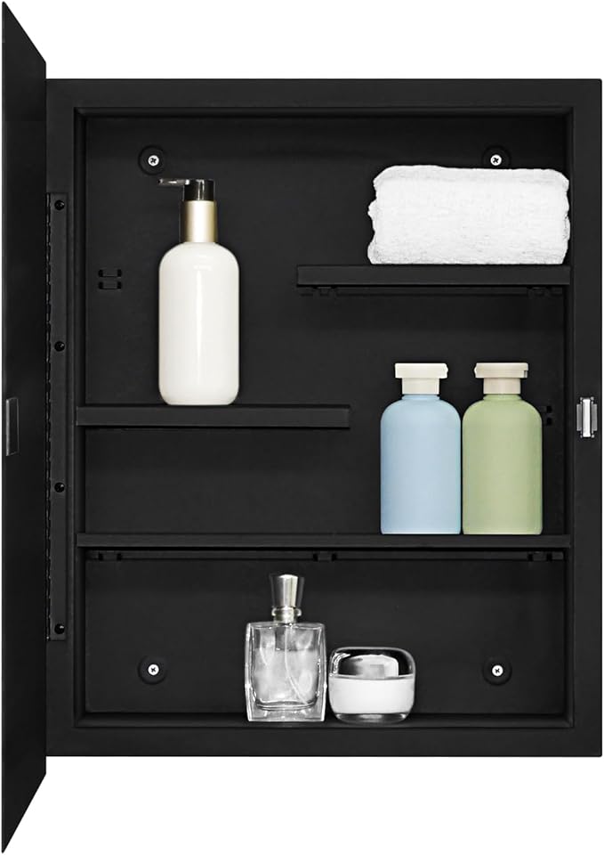 Fundin Black Medicine Cabinet by Fundinmedicinecabinet