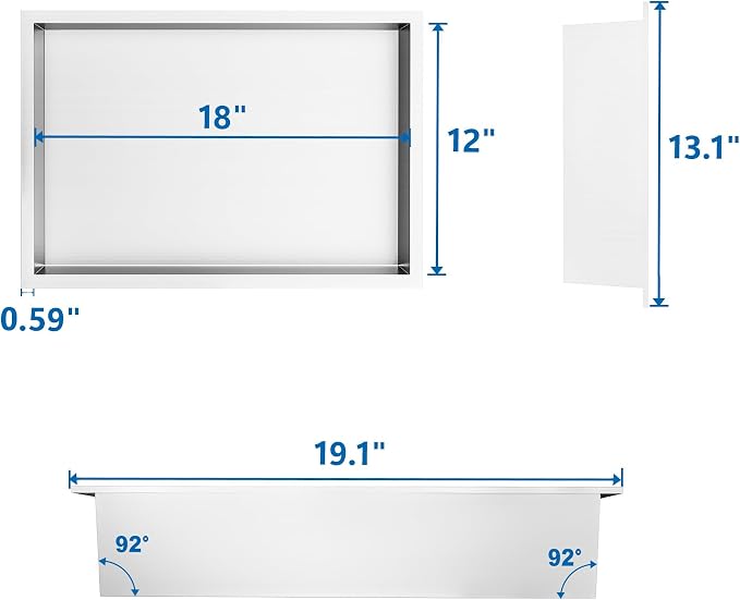 Neodrain 18X12Inch Shower Niche - Image 5