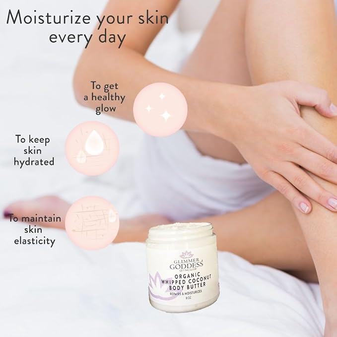 GLIMMER GODDESS Organic Whipped Body Butter - Image 7