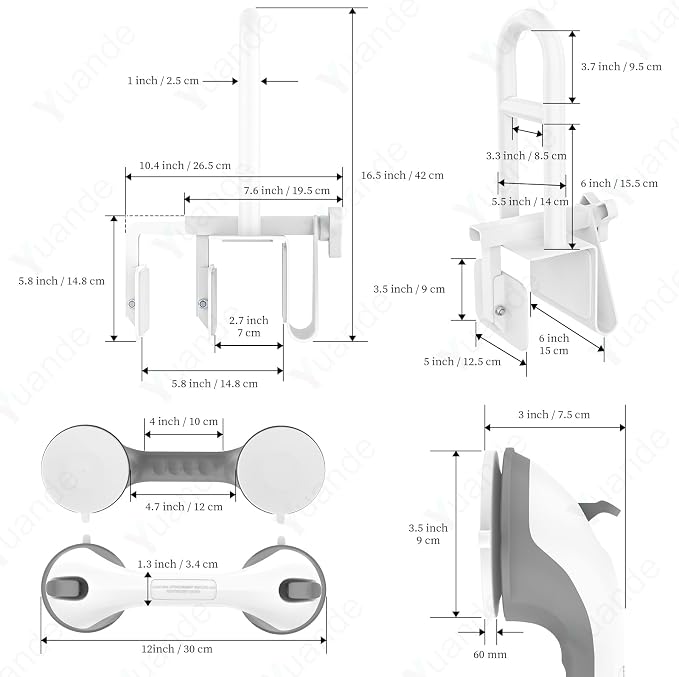 Adjustable Bathtub Safety Rail - Image 2