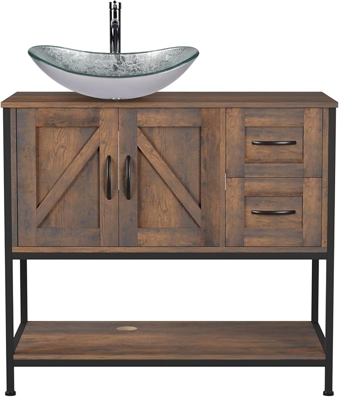 YOURLITE Bathroom Vanity, 36 “ Bathroom Vanity by YOURLITE