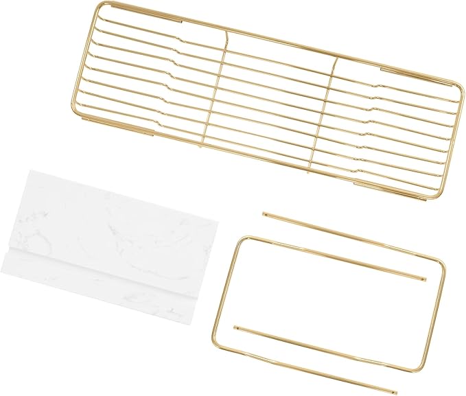 Bathtub Tray Caddy for Luxury Bath, Stainless Steel 26.8-35.4 in Expandable - Image 7