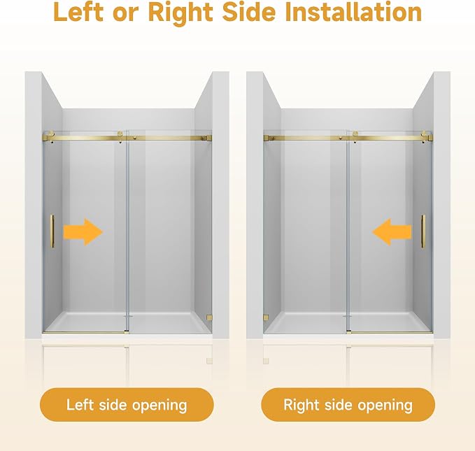 Frameless Sliding Shower Door - Image 2