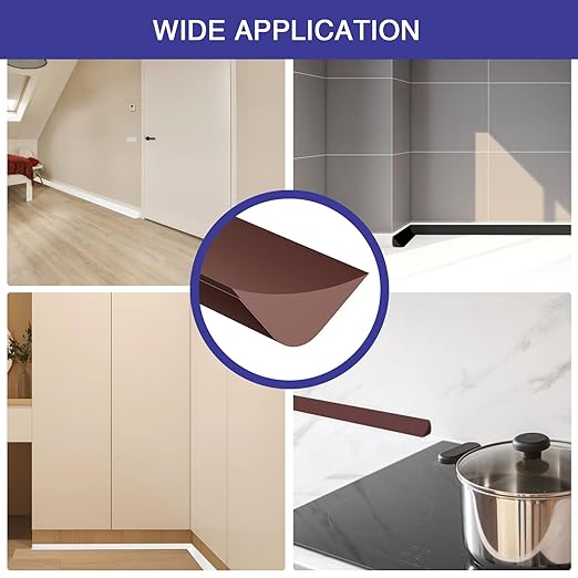 Flexible Molding Trim, Flexible Bendable Adhesive Caulking Strip, Molded Trim - Image 5