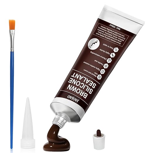 JAOJAO Brown Silicone Caulk by JAOJAO