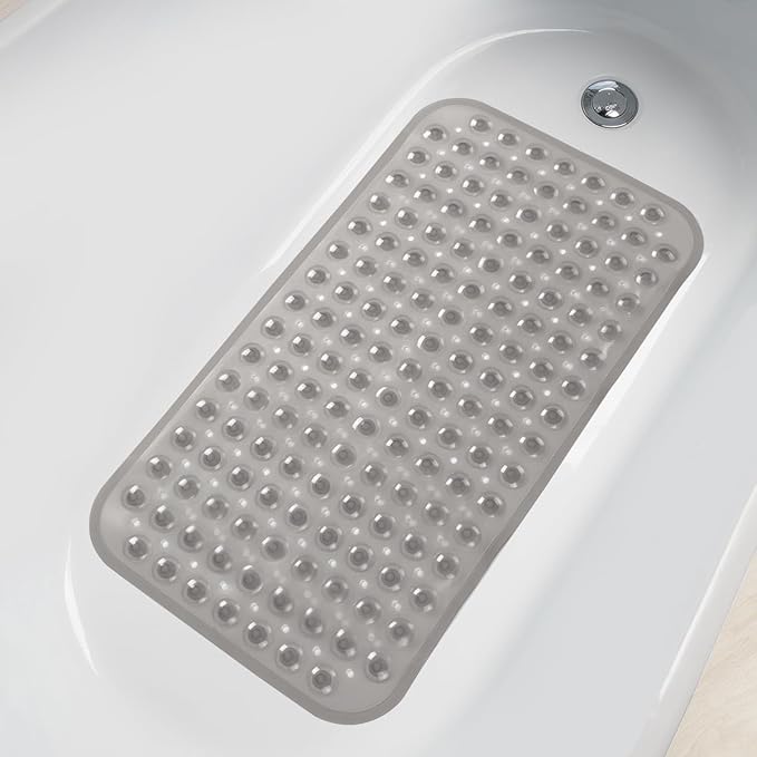 AmazerBath Bath Tub Mat, Medium Size 27.6 x 15 Inches Non-Slip Shower Mats - Image 6