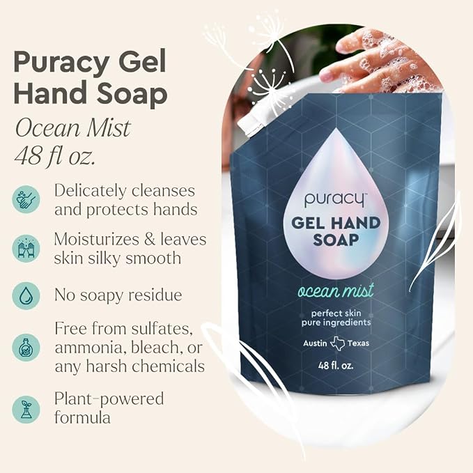 Puracy Organic Hand Soap, For the Professional Hand Washers We've All Become - Image 2