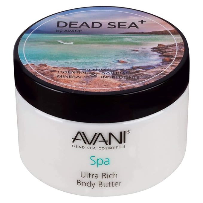 Avani Ultra Rich Body Butter-Dead Sea Salt, Aloe Vera, Vitamin E, Olive by AVANIDeadSeaCosmetics