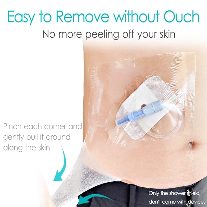 Waterproof Dialysis Catheter Shower Cover Large Coverage Shields - Image 5