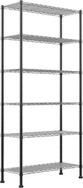 REGILLER 6-Wire Shelving Metal Storage Rack Adjustable Shelves, Standing by REGILLER