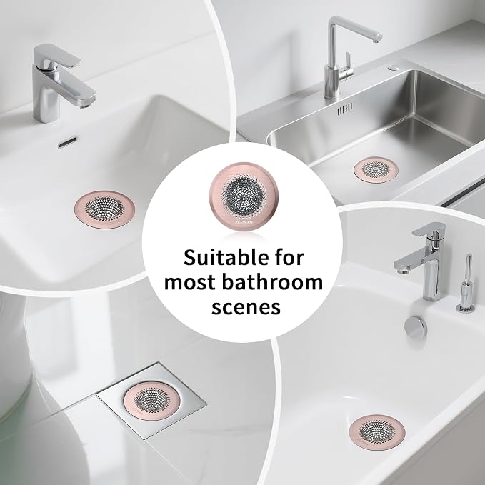 Shower Drain Hair Catcher, Fast Drainage Bathtub Drain Hair Catcher, Easy Clean - Image 5
