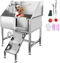 38" Professional Stainless Steel Dog Bathing Station by RIGMEC