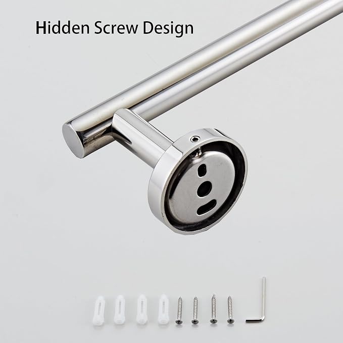 Bathroom Towel Bar, 12-Inch Towel Rack - Image 6