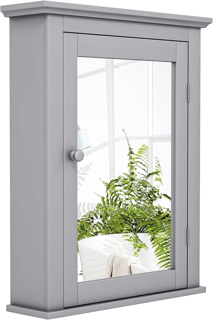 Safeplus Grey Medicine Cabinet by SAFEPLUS