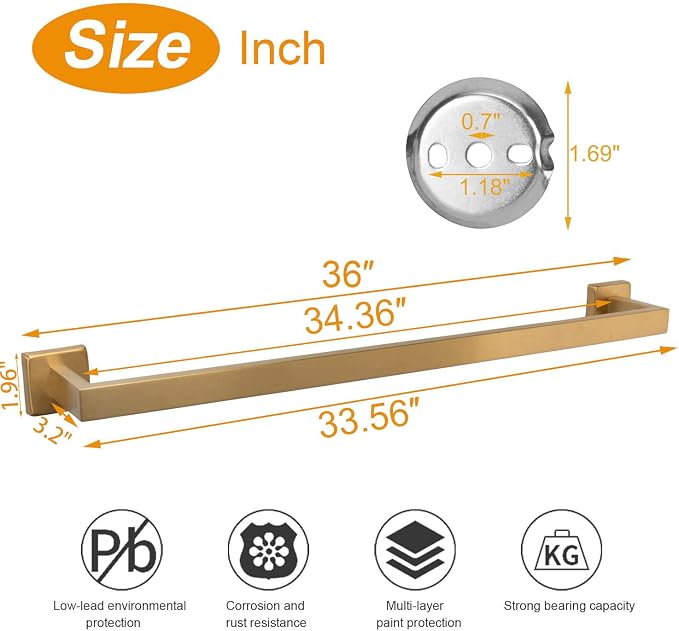 TocTen Bath Towel Rack - Image 2
