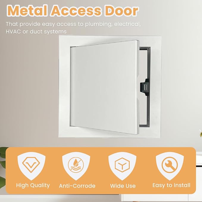 Access Doors Panel 12 x 16 inch Aluminum Alloy Access Door - Image 3